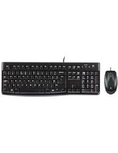 Teclado  mouse logitech mk120 usb 2 0 ingles