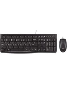 Teclado  mouse logitech mk120 usb 2 0 frances