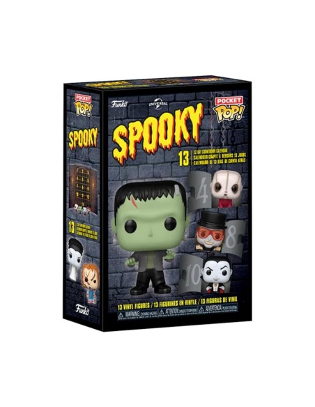Funko calendar spooky universal studios 13  day countdown