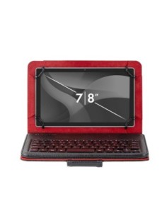 Funda universal phoenix para tablet hasta 8 pulgadas teclado con cable