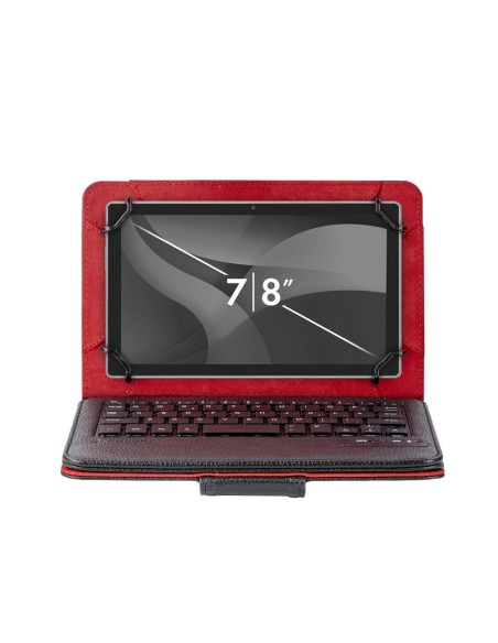 Funda universal phoenix para tablet hasta 8 pulgadas teclado bluetooth