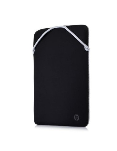 Funda hp reversible para portatil 15 6 pulgadas negro  plata
