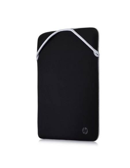 Funda hp reversible para portatil 15 6 pulgadas negro  plata