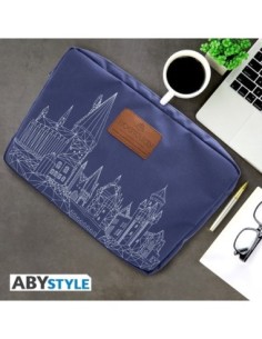 Funda abystyle portatil 15 pulgadas harry potter  hogwarts