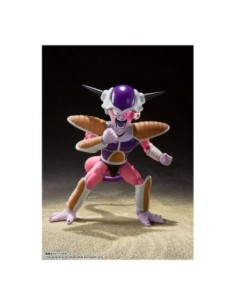 Frieza first form y frieza pod set fig  11 cm dragon ball z sh figuarts re  run