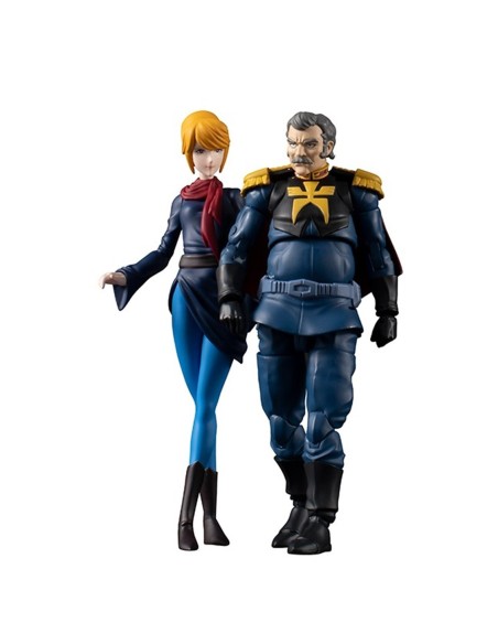 Figuras megahouse g m g mobilesuit gundam principality of zeon army 07 ramba ral y crowley hamon