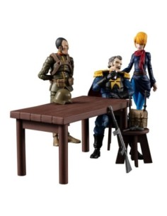 Figuras megahouse g m g mobile suit gundam principality of zeon team ramba ral set