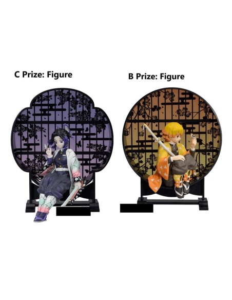 Figuras b y c kuji demon slayer resolution the second zenitsu y kocho  regalos sorpresa