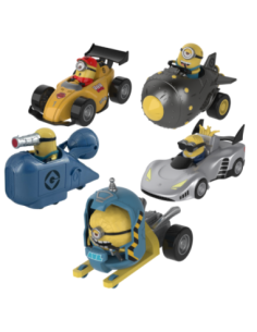 Figura vehículos minions 1 unidad aleatoria