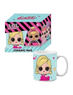 Taza gb eye lol surprise ceramica en caja de regalo azul