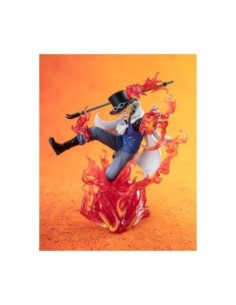 Figura tamashii nations figuarts zero one piece sabo fire fist rook check ver  extra battle 19cm