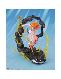 Figura tamashii nations figuarts zero one piece nami lightning blast ver  extra battle 17cm