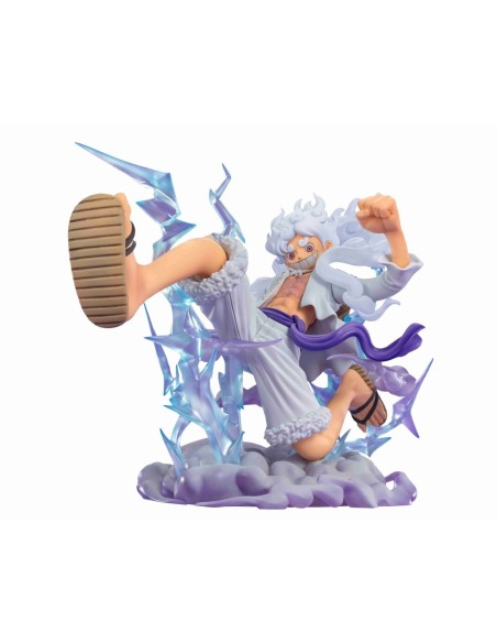 Figura tamashii nations figuarts zero extra battle one piece monkey d luffy gear 5 gigant