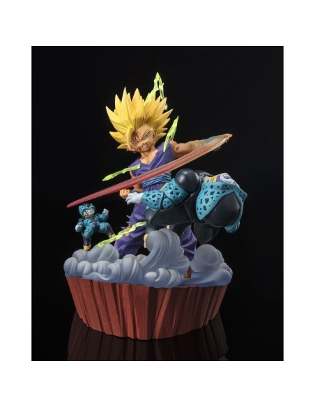 Figura tamashii nations dragon ball z figuarts zero super saiyan 2 son gohan  anger exploding into