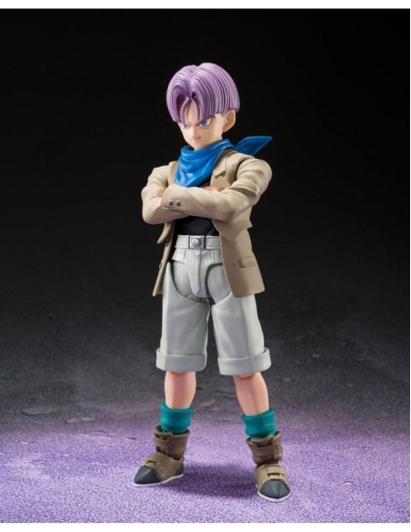 Figura tamashii nations dragon ball gt sh figuarts trunks