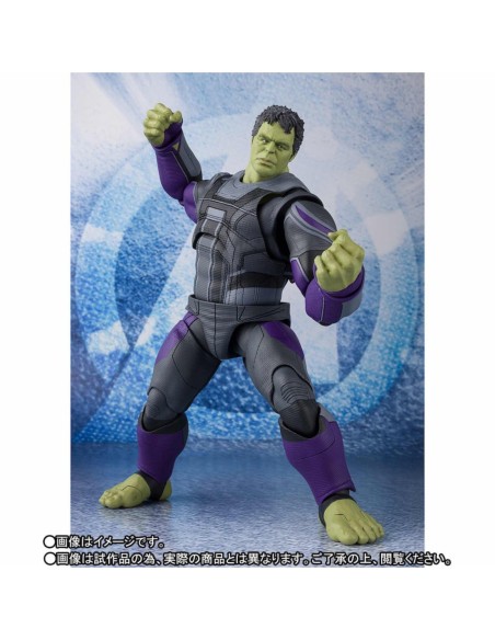 Figura tamashi nations marvel avengers endgame hulk 19 cm s h  figuarts