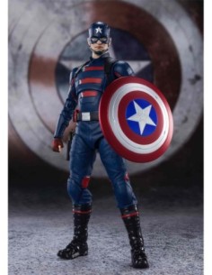 Figura tamashi nations capitan america john walker marvel the falcon and the winter soldier s