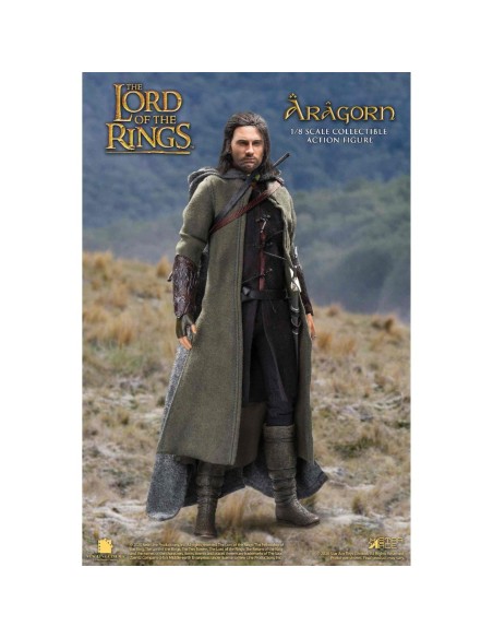 Figura star ace el señor de los anillos aragorn 2 0 version especial real master serie 22 5 cm