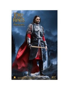 Figura star ace el señor de los anillos aragorn 2 0 version deluxe real master serie 22 5 cm