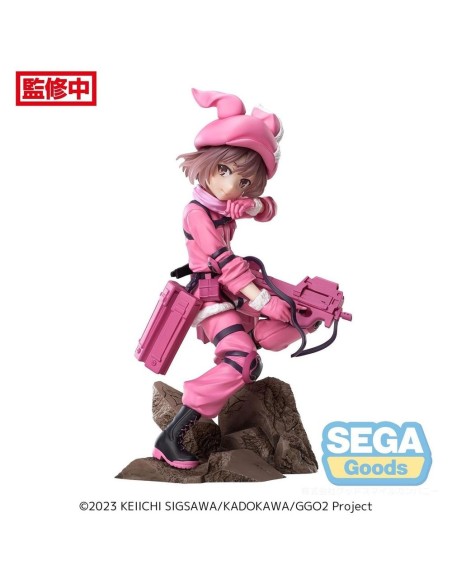 Figura sega goods luminasta sword art online alternative gun gale online ii llenn 17 cm