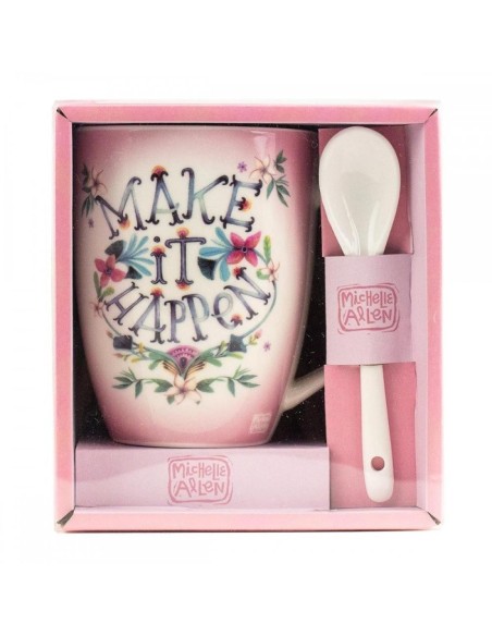 Taza con cuchara enesco make it happen
