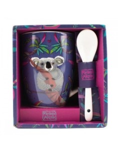 Taza con cuchara enesco koala