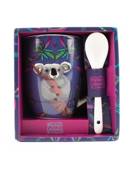 Taza con cuchara enesco koala