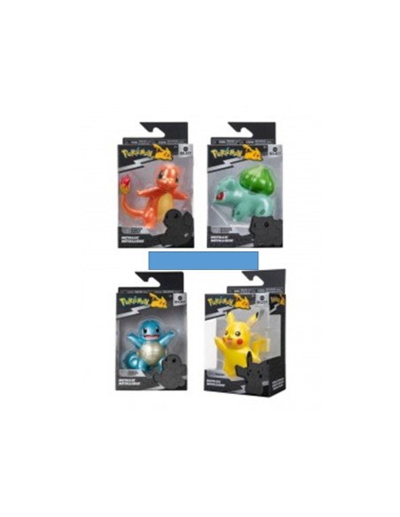 Figura pokemon serie coleccion metalica 8 cm