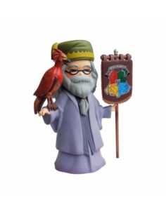 Figura plastoy harry potter albus dumbledore y fenix estandarte hogwarts