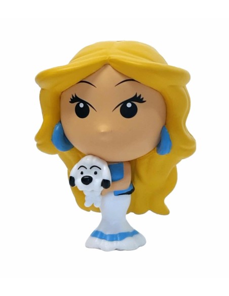 Figura plastoy asterix y obelix falbala e idefix chibi