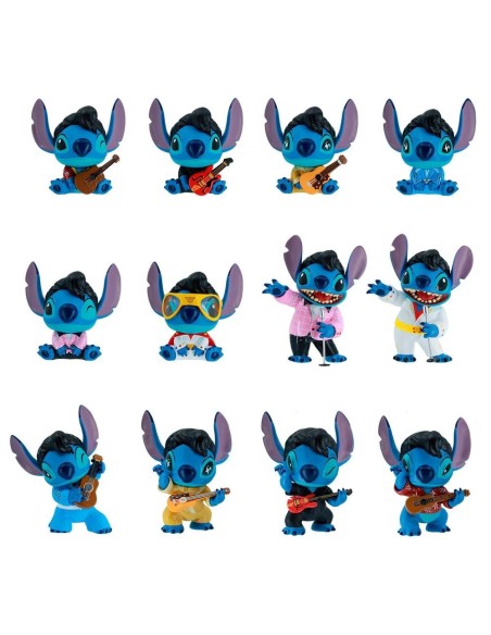 Figura mistery bag enesco disney mini stitch elvis 1 unidad aleatoria