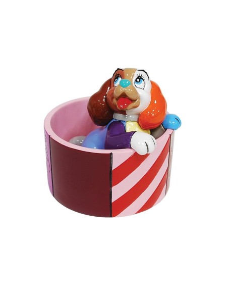 Figura mini enesco la dama y el vagabundo lady by britto