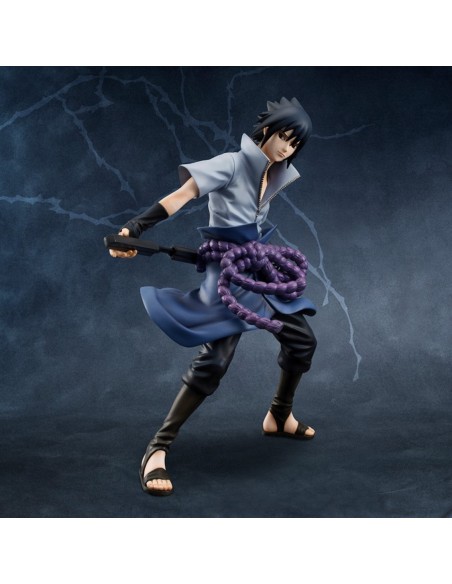 Figura megahouse naruto shippuden sasuke uchiha g e m