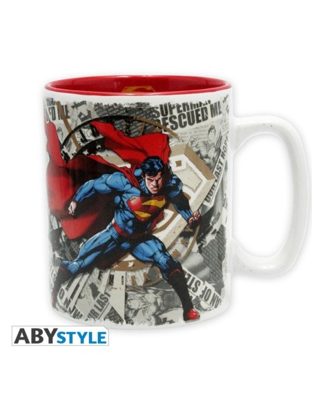 Taza abystyle dc comics superman 460ml