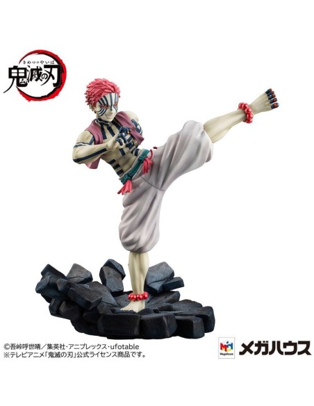 Figura megahouse kimetsu no yaiba demon slayer upper three akaza g e m