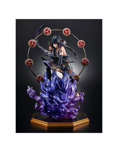 Figura megahouse gem series naruto shippuden sasuke dios del trueno