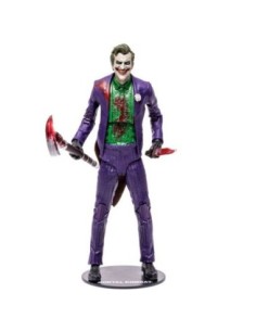 Figura mcfarlane toys mortal kombat 11 the joker  bloody