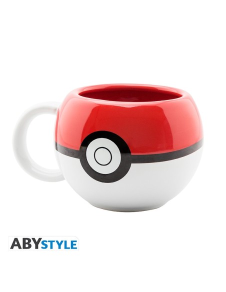 Taza 3d abystyle pokemon pokeball