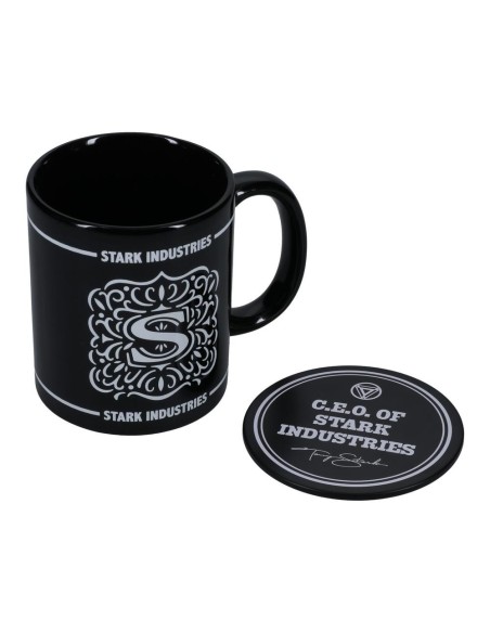 Taza  posavaso paladone stark industries