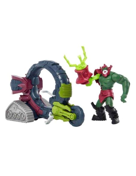 Figura mattel masters of the universe trapjaw y moto