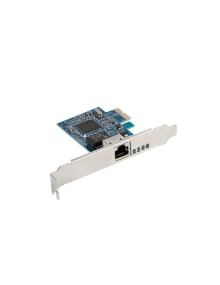 Tarjeta red lanberg ethernet rj45 pci  e 1 puerto gigabit lp