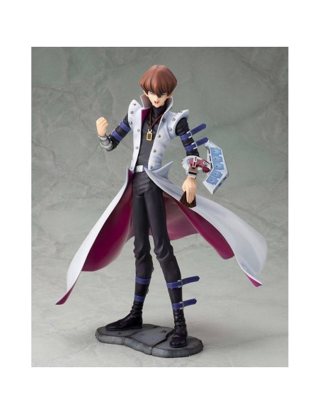 Figura kotobukiya yu  gi  oh artfxj seto kaiba 28 cm