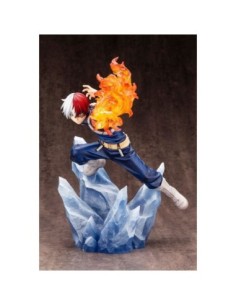 Figura kotobukiya my hero academia artfxj shoto todoroki ver 2 bonus edition pvc escala 1  8 26 cm