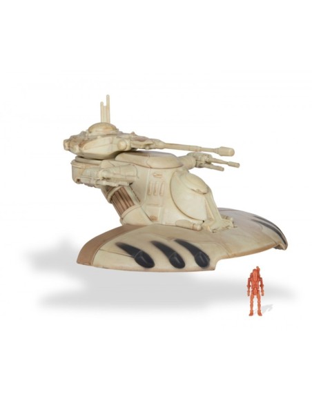 Figura jazwares star wars nave deluxe armored assault tank y figura