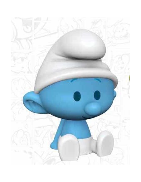 Figura hucha plastoy series tv animadas los pitufos pitufo pvc