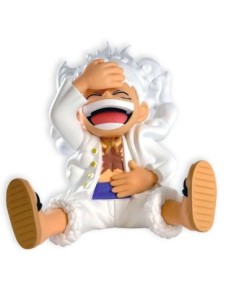 Figura hucha plastoy one piece luffy gear 5 15 cm