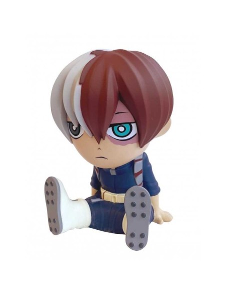 Figura hucha plastoy my hero academia shoto todoroki tirelire re  run 18cm