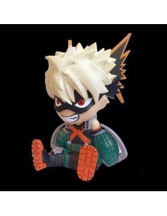 Figura hucha plastoy my hero academia katsuki bakugo tirelire re  run 18cm