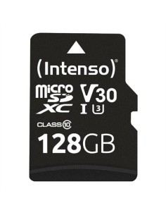 Tarjeta memoria micro sd intenso 128gb profesional uhs  i cl10  adaptador sd