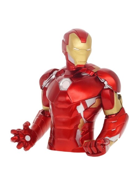 Figura hucha busto iron man 20 cm